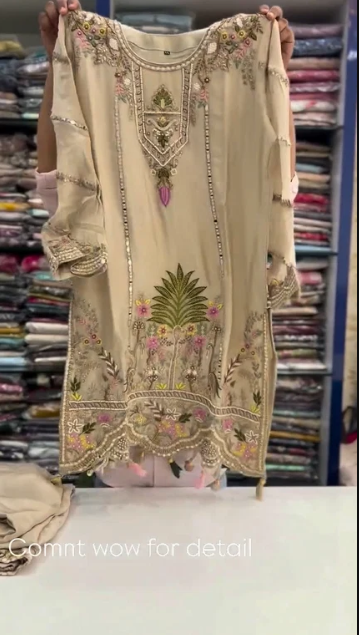 Fine Stitching 3Pcs Suit